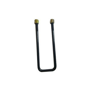 U Bolt, (Square), MT, 14mmx64mmx6", (Black Bake Colour) (122267)
