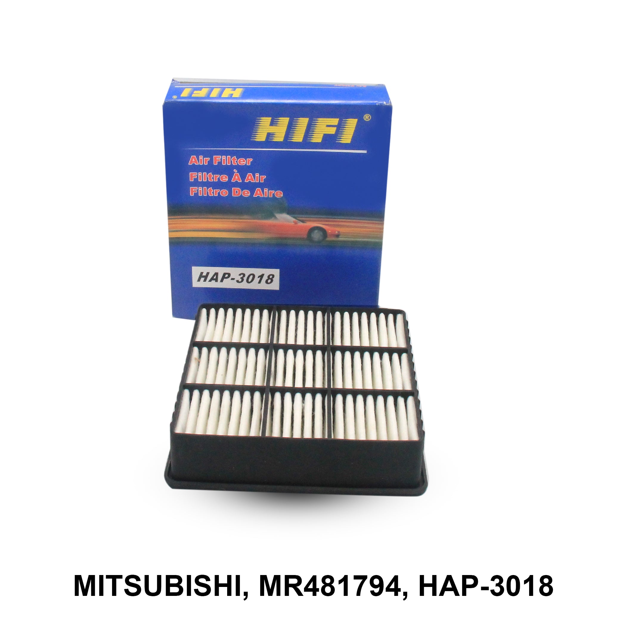 Air Filter, HIFI, MR481794, HAP-3018 (000141)