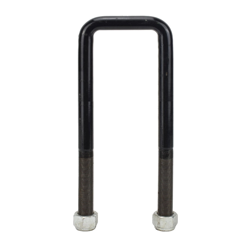 U Bolt, (Square), MT, 14mmx64mmx9", (Black Bake Colour) (122270)