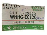 WING STAR Gasket Cylinder Head 11115-E0120 TOYOTA JO5E, SO5C SO5D S