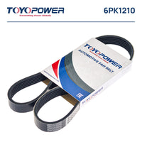 TOYOPOWER, V-Ribbed Belt, 90916-02606,  6PK1210L,  FORD