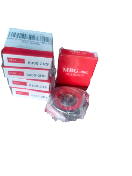 MBG, Deep Groove Ball Bearing, 6300 2RS