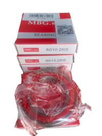 MBG, Deep Groove Ball Bearing, 6010 2RS