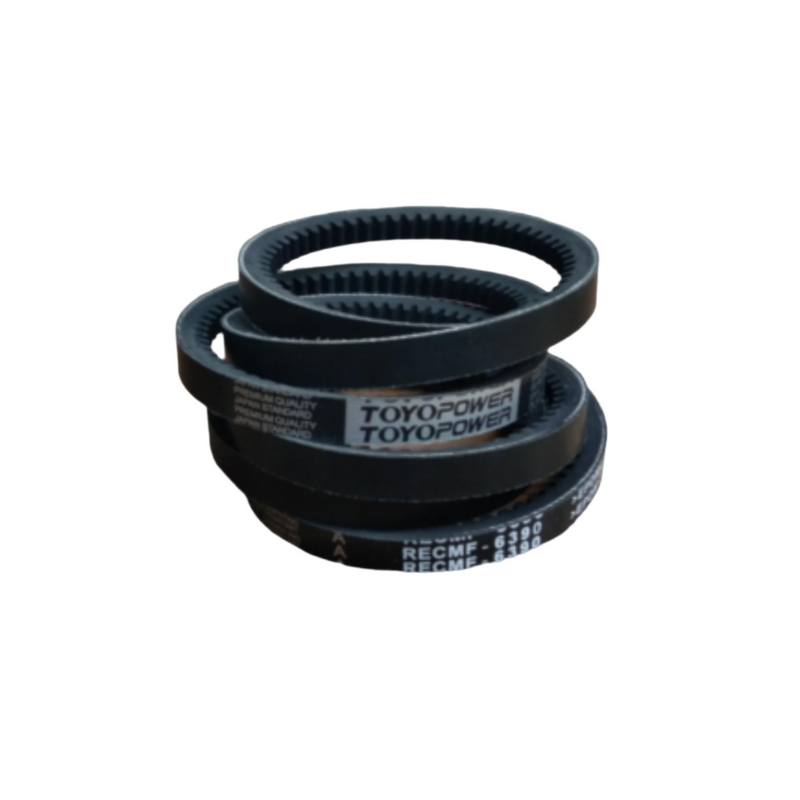 TOYOPOWER Raw Edge Cogged V-belt (RECMF-6390) For Mitsubishi RVR