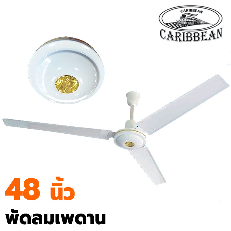 Ceiling Fan, CARIBBEAN, 48", CRB-C48