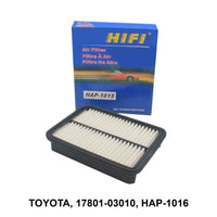 ไส้กรองอากาศไฮไฟ, 17801-03010, HAP-1016 (000028)