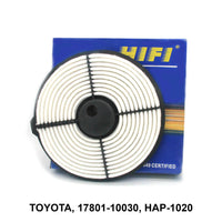 กรองอากาศไฮไฟ, 17801-10030, HAP-1020 (000031)