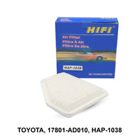 Air Filter၊ HIFI၊ 17801-AD010၊ HAP-1038 (000124)