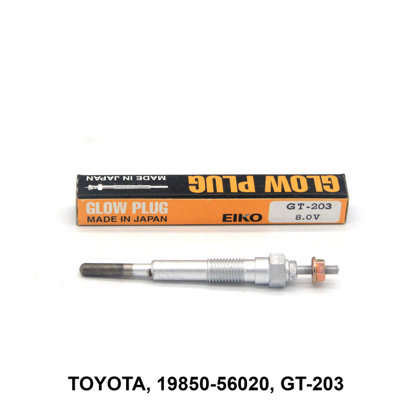 EIKO GT-203 Glow Plug Toyota Dyna Coaster B Engine 24V 19850-56020