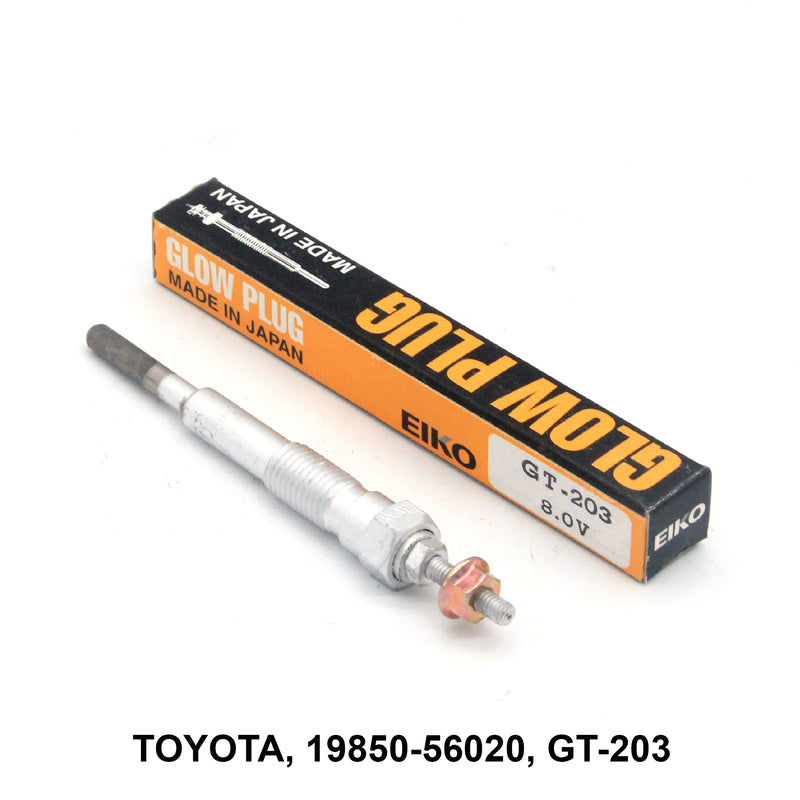 EIKO GT-203 Glow Plug Toyota Dyna Coaster B Engine 24V 19850-56020