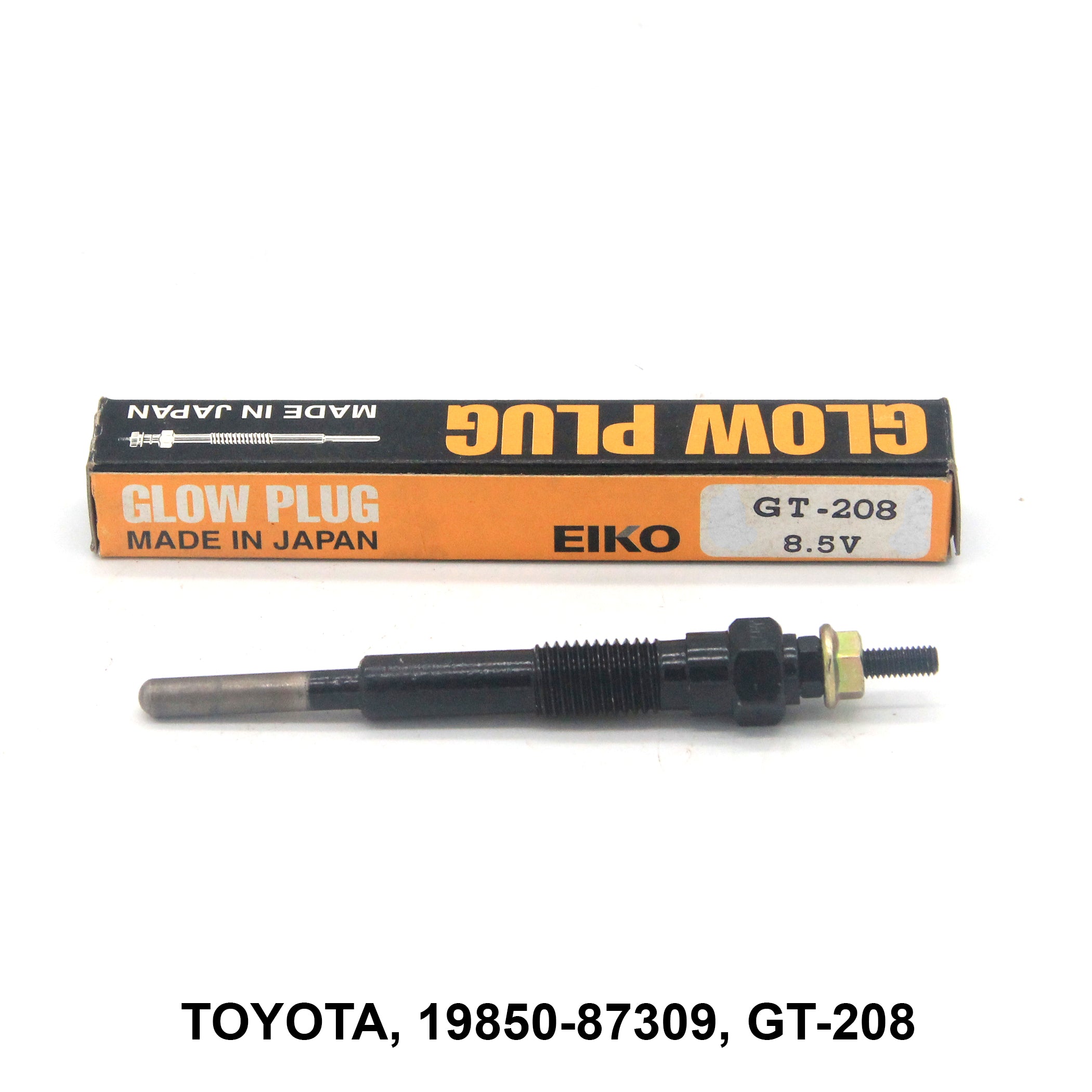 Glow Plug, EIKO, 19850-87309, GT-208 (001239)