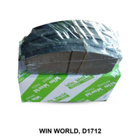 WINWORLD, Brake Pad, D1712, PN0434, BENDIX EUR