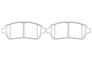 NEW STAR, Brake Pad, D0051, Graphite, SUZUKI, ERTIGA, FRONT