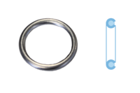 Seal Ring, oil drain plug, CORTECO, OEM N 013 849 03, Article number 0 0 5 5 1 9 H, AUDI (102755)