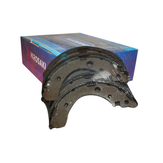 HIROSAKI Classic Brake Shoes K1267, Fits Nissan and Mitsubishi Vehicles (SEMI-METALLIC)