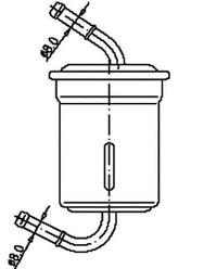 JS,, Petrol Filter (INJECTOR & CARBURETOR), 043-0931, FS9059, KIA