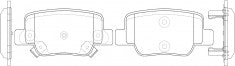 NIBK, Brake Pad, D2320M, PN1842, KASHIYAMA