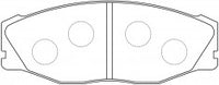 NIBK, Brake Pad, A-261K, PN1157, AKEBONO
