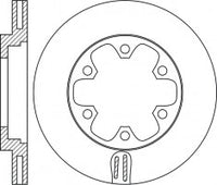 จานโรเตอร์, NIBK, 561401B, RN1815V, BENDIX (018421)