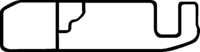 Shaft Seal, manual transmission, CORTECO, OEM 7119960060, Article number 1 2 0 1 0 8 7 9 B, BMW (105058)