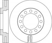 Rotor Disc, NIBK, 8-97168-631-0, RN1639V, ISUZU (017603)