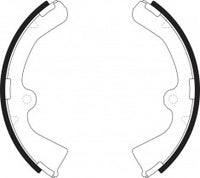 NIBK, Brake Shoes, 41060-18V25, FN1178, NISSAN