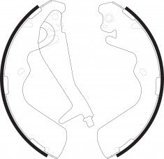 NIBK, Brake Shoes, BS5047, FN0595, BENDIX AUS