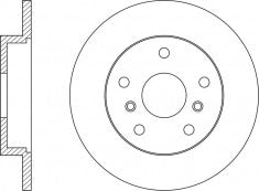 Rotor Disc, NIBK, 43206-4EA0A, RN1570, NISSAN (018515)