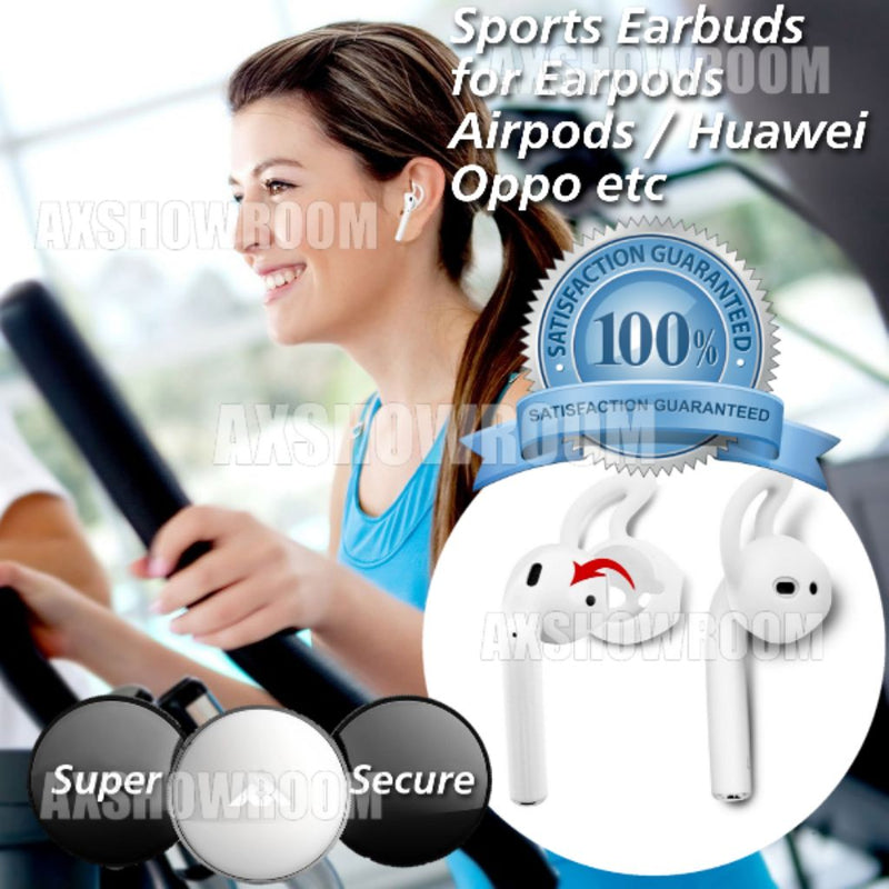 Silicone Sports Earbuds / Tip for Apple Earpods / Airpods etc