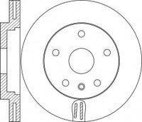 Rotor Disc, NIBK, LR 016176, RN1733V, LAND ROVER (017778)
