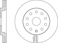 Rotor Disc, NIBK, 1K0 615 301 AD, RN1554V, VAG (009671)