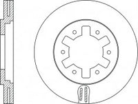 Rotor Disc, NIBK, 562279B, RN1226V, BENDIX (018474)