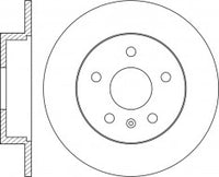 Rotor Disc, NIBK, 6R0615601B, RN2089, AUDI (009651)