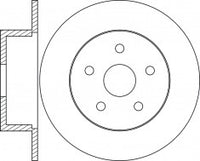 Rotor Disc, NIBK, 26700AE010, RN1257, OEM (018762)