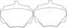 NIBK, Brake Pad, DB1285, PN0237, BENDIX AUS