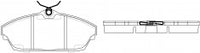 ဘရိတ် Pad၊ NIBK၊ DB73001၊ PN73001၊ BENDIX AUS (018785)