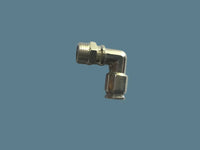 MPL Adapter, Pneumatic Fitting Brass In Fitting, Male Elbow, WPR, MPL4-02,4 mm, R 1/4 (014543)