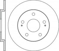 แผ่นโรเตอร์, NIBK, 58411-D3700, RN2001, HYUNDAI (017541)
