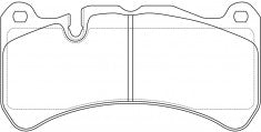 NIBK, Brake Pad, DB1845, PN0843, BENDIX AUS