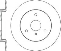 Rotor Disc, NIBK, 562155B, RN1133, BENDIX (018700)