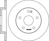 Rotor Disc, NIBK, 561696B, RN1289, BENDIX (017877)