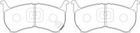 ผ้าเบรค NIBK, A-116K, PN5155, AKEBONO (018030)