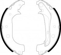 NIBK, Brake Shoes, 1 782 874, FN0678, FORD