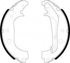 NIBK, Brake Shoes, 1 782 874, FN0678, FORD