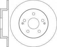 Rotor Disc, NIBK, 48401-35000, RN1913, SSANGYONG (018715)