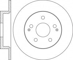 จานโรเตอร์, NIBK, 48401-35000, RN1913, SSANGYONG (018715)