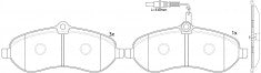 NIBK, Brake Pad, 4253.64, PN0531W, CITROEN