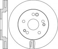 Rotor Disc, NIBK, 561575B, RN1989V, BENDIX (018143)