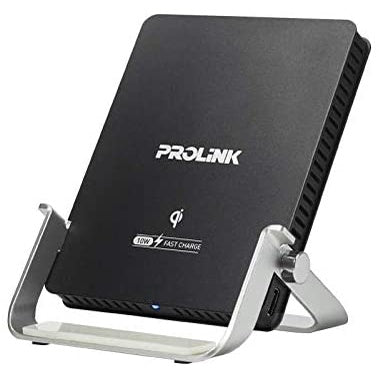 Prolink Premium 10W FAST CHARGE Qi แท่นชาร์จไร้สาย (สีเทาสโตน)