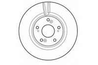จานโรเตอร์, HONDA, 45251TZ5R01, 45251TZ5R00, ACURA (063150)